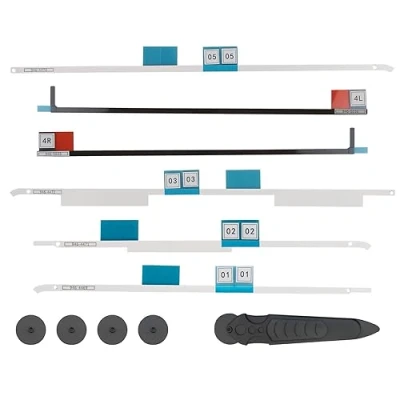 Imagen de Boloest Tiras Adhesivas de Repuesto para Pantalla LCD, Kit reparación Profesional Compatible con Apple iMac 21.5 A1418 Retina 2012 2015 (con Herramienta Apertura)