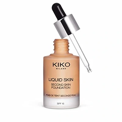 Imagen de KIKO Milano Liquid Skin Second Foundation 11 Base De Maquillaje Fluida Efecto Segunda Piel