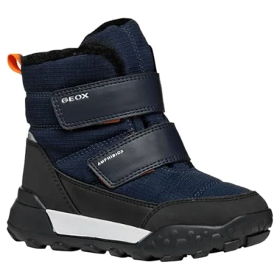 Imagen de Geox J Trekkyup Boy B Abx, Botas de Nieve Niños, Navy Black White, 32 EU