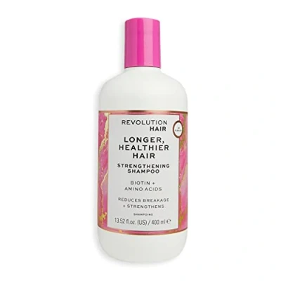 Imagen de Revolution Beauty London Hair Care Champú capilar para un Cabello más Largo y Sano, Reduce la Rotura, Vegano Libre de Crueldad, 400ml