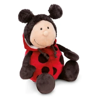 Imagen de NICI mariquita de Peluche Dotti Lotti 25cm rojo suave, lindo para abrazar y jugar, niños adultos, una excelente idea regalo 61633