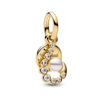 Imagen de Pandora Mujeres Charm Oro/Blanco 763891C01