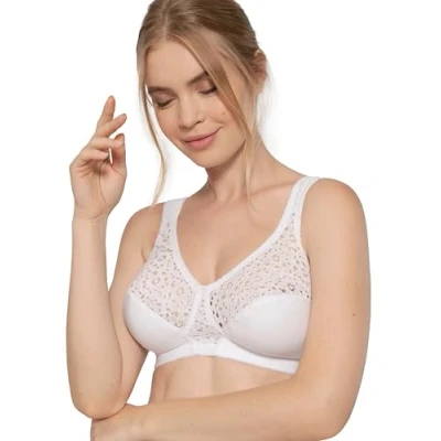 Imagen de DORINA Yvonne Soft Bra Sujetador básico, Opaco, Blanco, 115D para Mujer