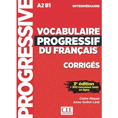 Imagen de Vocabulaire Progressif Du Français (3ere) Niveau Intermediare Corr