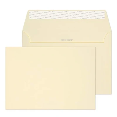 Imagen de Blake Business 64155 Sobres tipo cartera C6 (114 x 162 mm, 120 g/m², 50 unidades), color crema