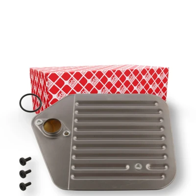 Imagen de FEBI BILSTEIN 11675 Kit filtro hidrtáulico, caja automática con tornillos, junta anular BMW: 5 Berlina, Touring, 7