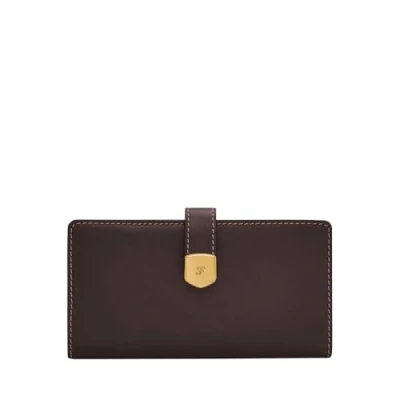 Imagen de Fossil Lennox, Billetera Bi Fold Mujer&#039;S, marrón, Small