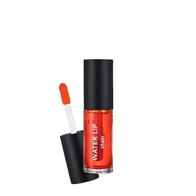 Imagen de Flormar Tinte labial líquido Brillo de labios voluminizador, efecto tatuaje, larga duración, resistente al agua, acabado brillante, fórmula ligera acuosa para con color intenso, Orange Juice