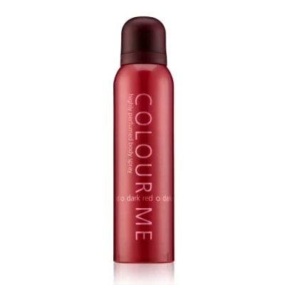 Imagen de Colour Me Dark Red Fragrance for Him and Her 150ml Body Spray, by Milton Lloyd