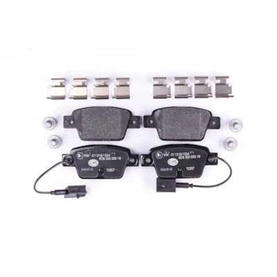 Imagen de HELLA 8DB 355 020 181 Juego de pastillas freno con contacto aviso desgaste incorporado tornillos pinza accesorios FIAT: BRAVO 2
