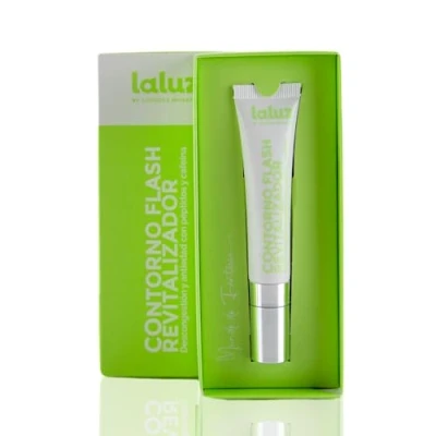 Imagen de Lourdes Moreno Contorno Flash Revitalizador con Cafeina 12ml Roll on Refrescante Para Ojos Formula Antifatiga Que Reduce La Apariencia De Bolsas Y Ojeras Efecto Inmediato