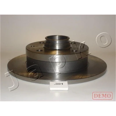 Imagen de JAPKO Disco de freno Eje trasero 10mm 4 48mm macizo barnizado 61301C FA1826251,FA26251 Discos freno,