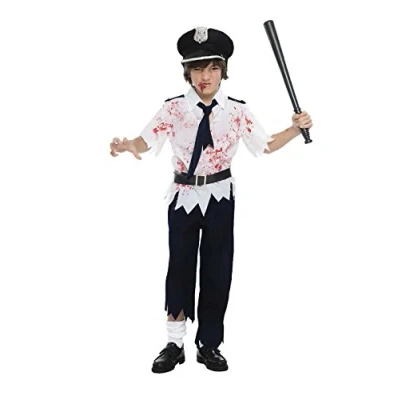 Imagen de DISFRAZ POLICIA ZOMBI TALLA 7 9