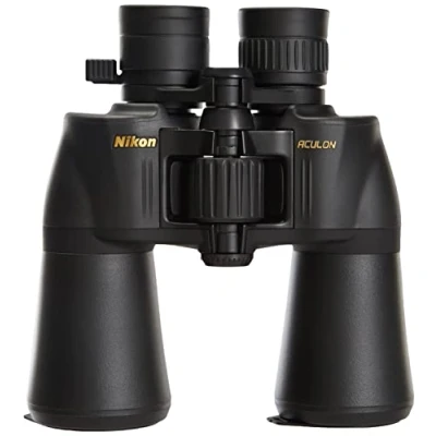 Imagen de Nikon Prismáticos con zoom Aculon A211 10 22x50 (10 a 22x, lente frontal de 50 mm diámetro) negros