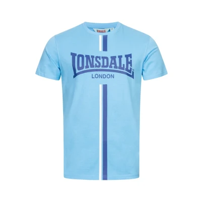 Imagen de Lonsdale Altandhu Camiseta DE Ocio, Azul, Azul Marino Y Blanco, S para Hombre