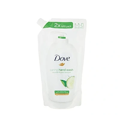 Imagen de 10 x Dove Jabón Líquido Fresh Touch carga 500 ml