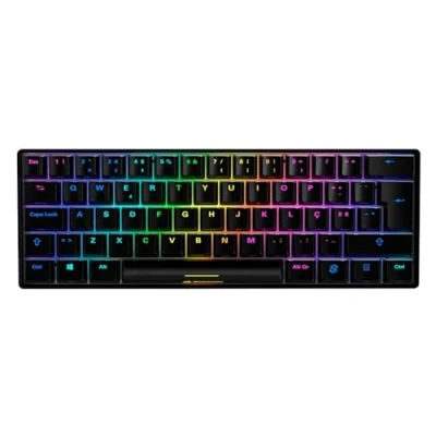 Imagen de Teclado Sharkoon Sgk50 S4 Qwerty Portugués Negro
