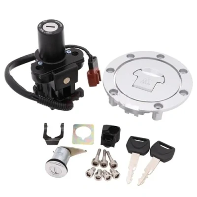 Imagen de Barril Encendido Moto Para CBR600RR CBR1000RR 2007 2016 CBF1000 CB1000R 2009 Cubierta Tapa Tanque Gasolina Interruptor Bloqueo Motocicleta De