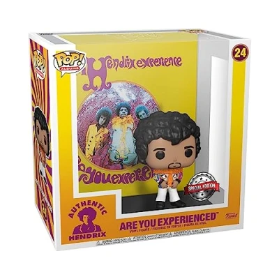 Imagen de Funko Pop! Albums: Jimi Hendrix Are You Experienced Amazon Exclusive Collectable Vinyl Figure For Display Gift Idea Official Merchandise Toys Kids &amp; Adults Music Fans