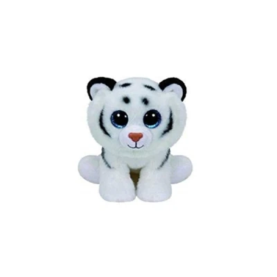 Imagen de TY Classics Tundra, tigre de peluche, 23 cm, color blanco (90219TY) , color/modelo surtido