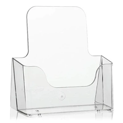 Imagen de VITAdisplays Soporte para folletos (10 unidades, DIN A5), transparente
