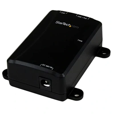 Imagen de Startech Inyector Poe+ Midspan De 1 Puerto Gigabit 802.3at Y 802.3af