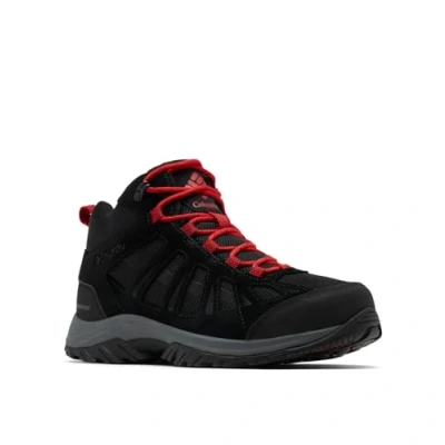 Imagen de Columbia REDMOND III MID WATERPROOF Botas Montaña De Senderismo Y Trekking impermeables Hombre , Negro (Black x Mountain Red), 43.5 EU