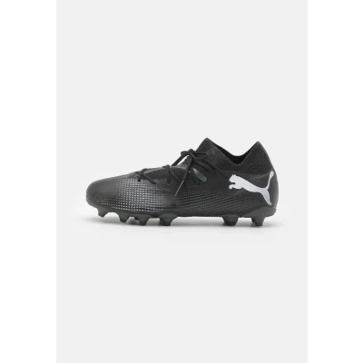 Imagen de Puma Future 7 Match FG/AG JR Unisex Botas de fútbol con tacos para niños, Talla: 33, Black/white Zapatos