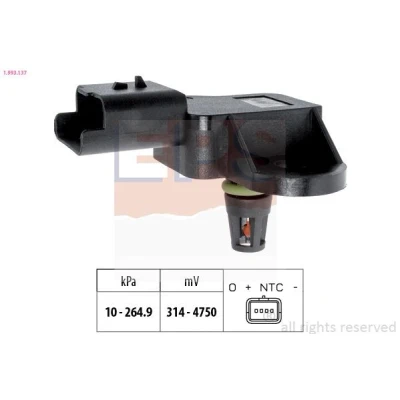 Imagen de EPS 1.993.137 Sensores Made in Italy OE Equivalent PEUGEOT: 207 Hatchback, MINI: Clubman, CITROËN: DS3 Cabrio