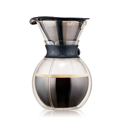 Imagen de Bodum 11736 01S Pour Over Cafetera de goteo pared dupla 8 tazas 1,0L