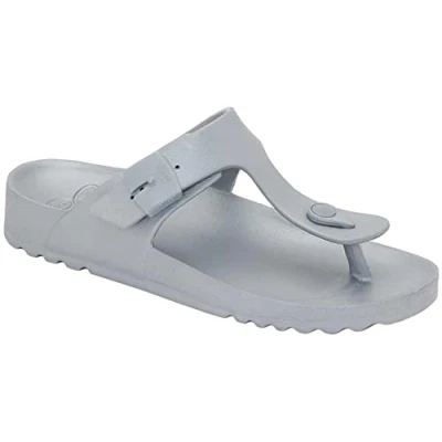 Imagen de Scholl Bahia Flip Flop, Sandal Mujer, Plateado, 40 EU