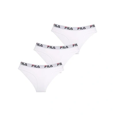 Imagen de FILA Fi/2/Scx3/Fu6043 Ropa Interior, WH, S (Pack de 3) para Mujer
