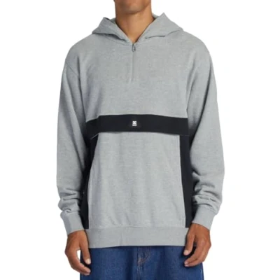 Imagen de DC Shoes Optics OTLR KNFH Jersey con capucha, Hombre, Talla: Medium, Heather grey