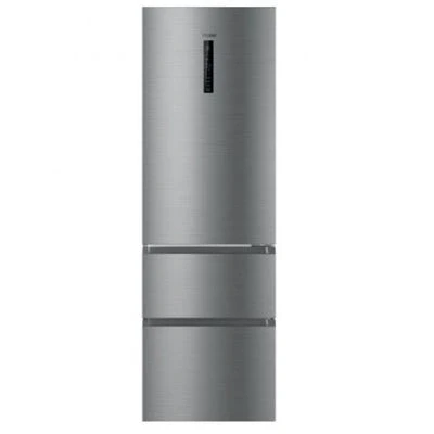 Imagen de Frigorífico combi Haier 3D 60 Series 3 HTR3619ENMN, No Frost, 190 cm, 348 l, Motor Inverter, Cajones Direct Access, Inox