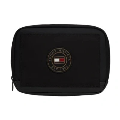 Imagen de Tommy Hilfiger Texture Block Washbag Unisex Neceser, Talla: One Size, Black