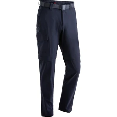 Imagen de Maier Sports Pantalones de Senderismo para Hombre Torid Slim Zip, Hombre, Senderismo, 133023, Azul Oscuro, 58