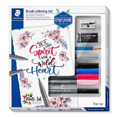 Imagen de Set Mixto Staedtler Brush Lettering Design Journey
