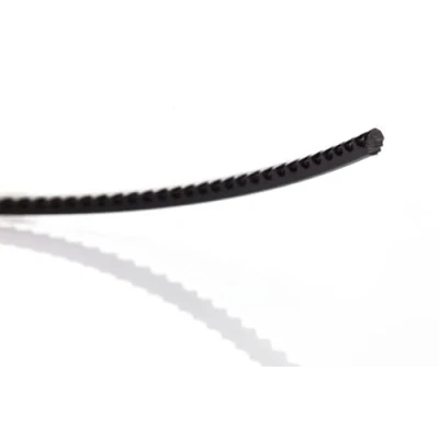 Imagen de Ratio Parts Nylon Hilos 3,0 mm nylsaw 37 m Carrete 4 Cantos Dentada, Color Negro