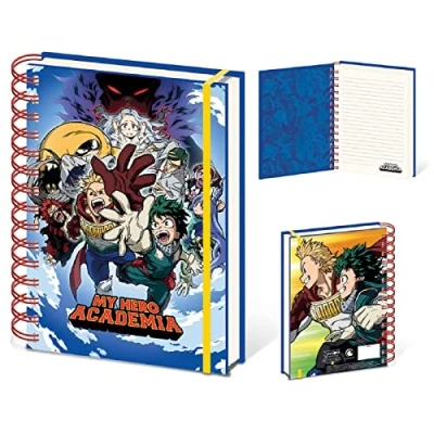 Imagen de Pyramid International My Hero Academia cuaderno de diario (diseño Reach For It) Wiro Notebooks A5, y blocs notas producto oficial