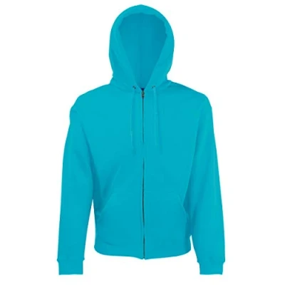 Imagen de Fruit of the Loom 62 062 Sudadera con Capucha para Hombre, Azul (Azure), Large