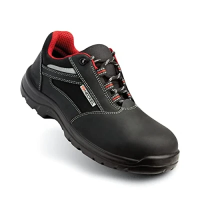 Imagen de Heckel Focus 2 S3, Ballet Flat Unisex Adulto, Negro Rojo, 40 EU