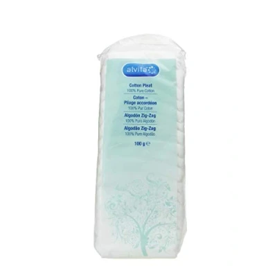 Imagen de ALGODON ZIG ZAG PURO ALVITA 100 G