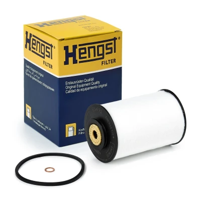 Imagen de HENGST FILTER E5KFR2 D12 Filtro Combustible Cartucho filtrante MERCEDES BENZ: T2/L Furgón / Familiar, UNIMOG, T2/LN1 Familiar