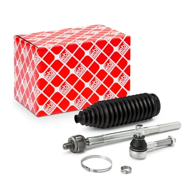 Imagen de FEBI BILSTEIN 39031 Barra de dirección Eje delantero, izquierda con abrazaderas, manguito PEUGEOT: 206 Hatchback norauto, oscaro, mister
