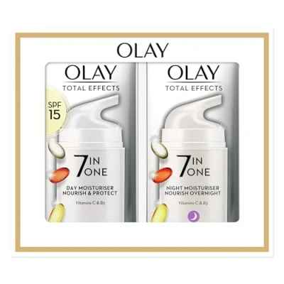 Imagen de Olay Total Effects Anti Ageing 7 in 1 Set de Regalo: Day Moisturiser 37 ml, Night Firming ml