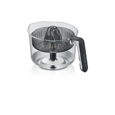 Imagen de Bosch Exprimidor de cítricos MUZS68ZP para zumos frescos, vertedor, mango, recipiente servir, apto MUM Serie 8 Optimum y robot cocina 6