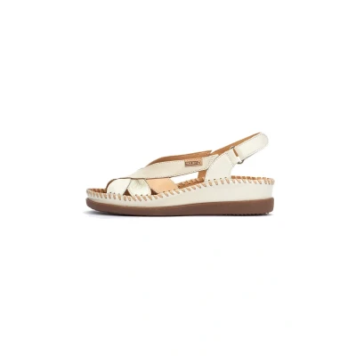 Imagen de Pikolinos Sandalias de Piel Cadaques Blanco