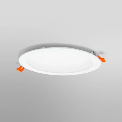 Imagen de LEDVACE SUN@HOME WIFI LED Einbaustrahler weiß, versenkbare Vollspektrum Lampe, CRI 95, Sonnenlicht bis Kaminfeuer (2200 5000k), 22W, 2000 Lm, 225 Durchmesser, Wandleuchte Downlight Slim mm