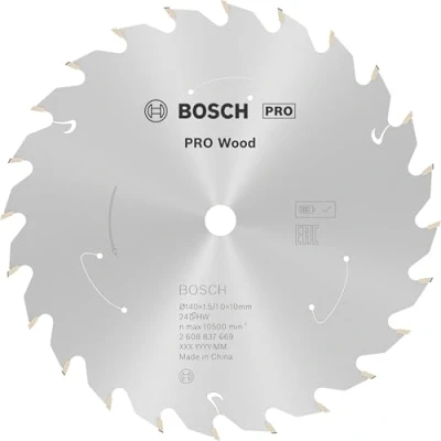 Imagen de Bosch Professional Disco de sierra circular Standard for Wood (madera, 140 x 10 1,5 mm, 24 dientes, accesorio sin cable)