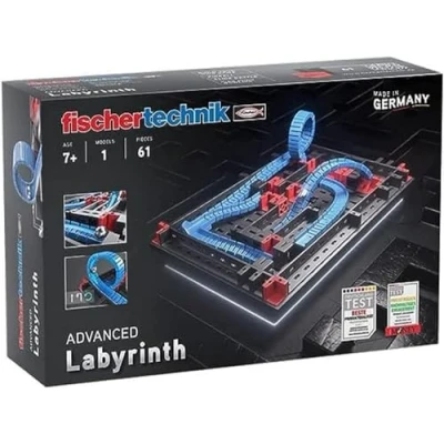 Imagen de fischertechnik Advanced Labyrinth 569016 kit de construcción para niños, juego pelota con bola equilibrio, a partir 7 años